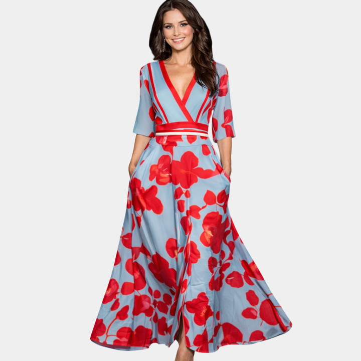 Amélie | Robe Maxi Élégante